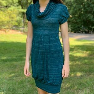 Girls Wet Seal Teal Sweater Dress